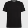 MONOGRAMM-T-SHIRT AUS WOLLMISCHUNG