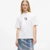 Monogramm-T-Shirt in regulärer Passform