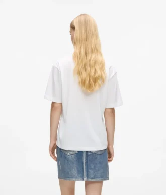 Monogramm-T-Shirt in regulärer Passform