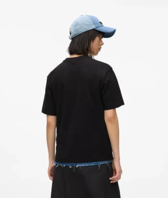 Monogramm-T-Shirt in regulärer Passform