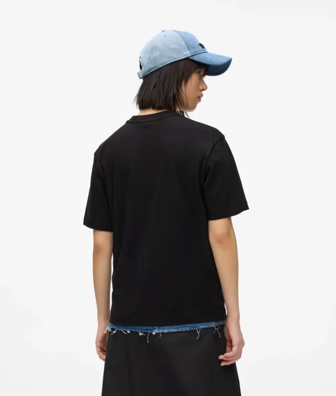 Monogramm-T-Shirt in regulärer Passform