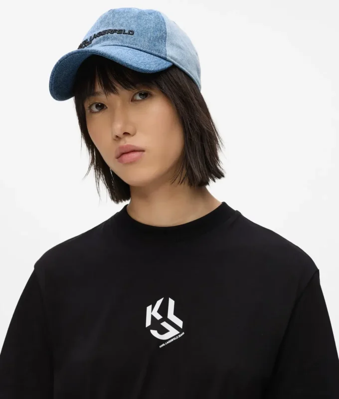 Monogramm-T-Shirt in regulärer Passform