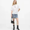 Monogramm-T-Shirt in regulärer Passform