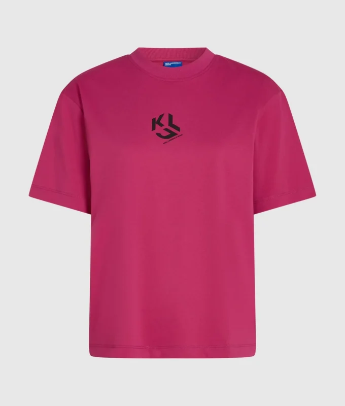 Monogramm-T-Shirt in regulärer Passform