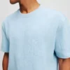 MONOGRAMM-T-SHIRT MIT KAROMUSTER