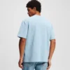 MONOGRAMM-T-SHIRT MIT KAROMUSTER