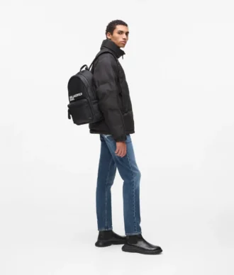 Nylon-Rucksack mit Logo Nylon-Rucksack mit Logo