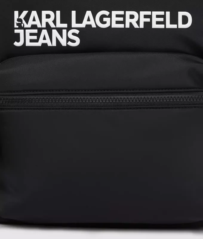 Nylon-Rucksack mit Logo Nylon-Rucksack mit Logo