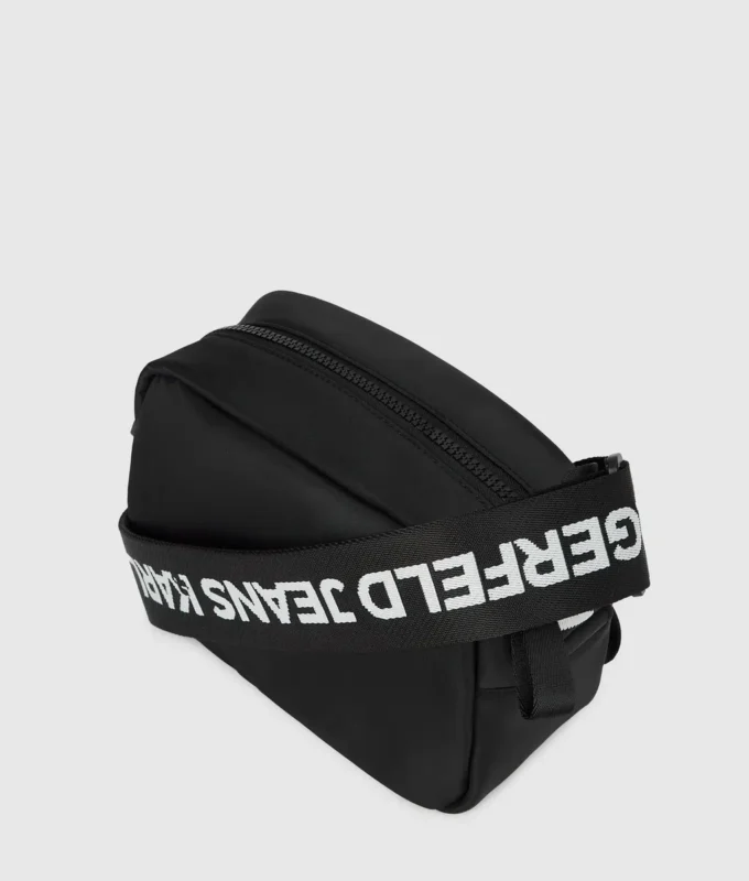 Nylon-Umhängetasche mit Logo