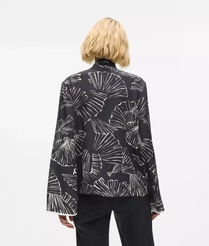 Oberteil mit Fächerprint