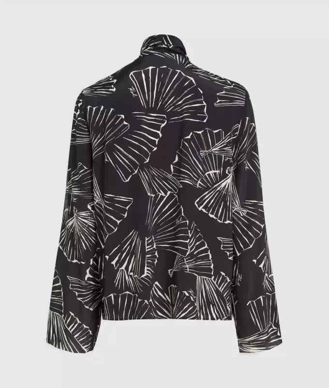 Oberteil mit Fächerprint