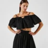 OFF-SHOULDER CROPPED BEACH TOP OFF-SHOULDER CROPPED BEACH TOP