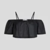 OFF-SHOULDER CROPPED BEACH TOP OFF-SHOULDER CROPPED BEACH TOP