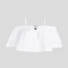 OFF-SHOULDER CROPPED BEACH TOP OFF-SHOULDER CROPPED BEACH TOP