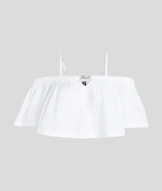 OFF-SHOULDER CROPPED BEACH TOP OFF-SHOULDER CROPPED BEACH TOP