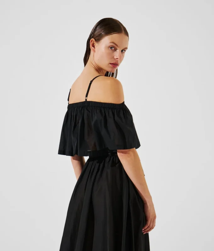 OFF-SHOULDER CROPPED BEACH TOP OFF-SHOULDER CROPPED BEACH TOP