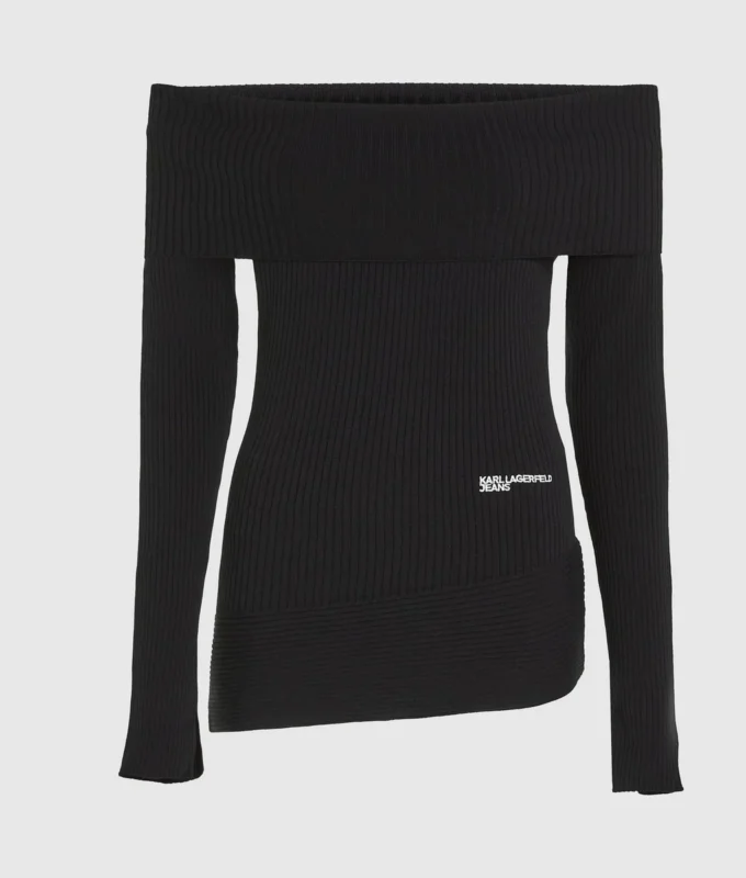 Off-Shoulder-Strickoberteil Off-Shoulder-Strickoberteil