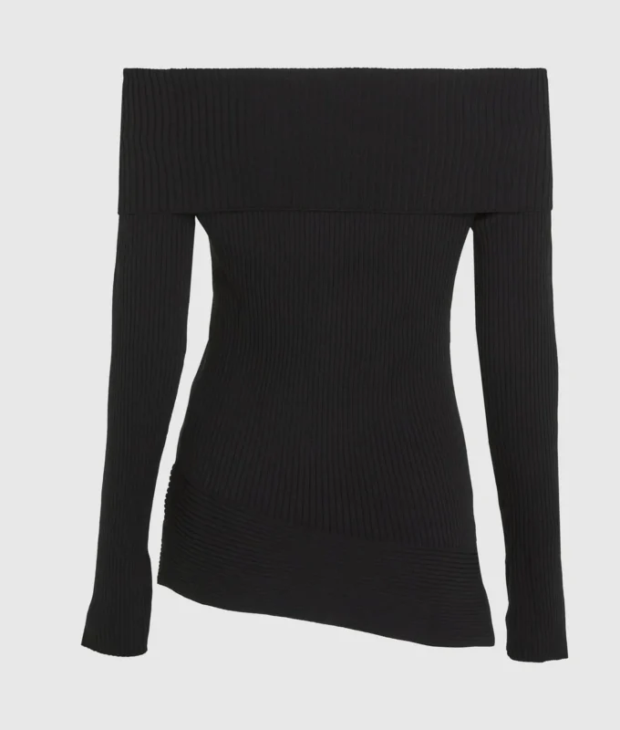 Off-Shoulder-Strickoberteil Off-Shoulder-Strickoberteil