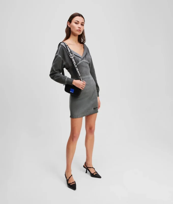 OFF-SHOULDER-SWEATKLEID OFF-SHOULDER-SWEATKLEID