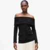 Off-Shoulder-Sweatshirt Off-Shoulder-Sweatshirt
