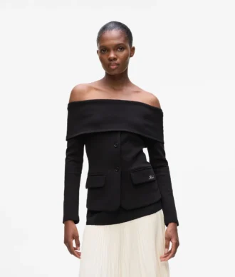 Off-Shoulder-Sweatshirt