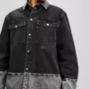 OMBRE DENIM OVERSHIRT