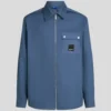 OVERSHIRT AUS MISCHMATERIAL OVERSHIRT AUS MISCHMATERIAL