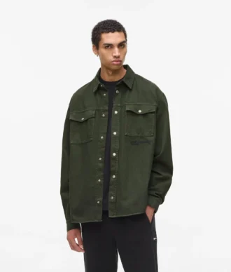 Overshirt aus Twill