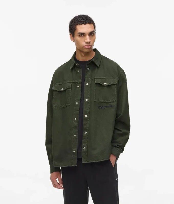 Overshirt aus Twill Overshirt aus Twill