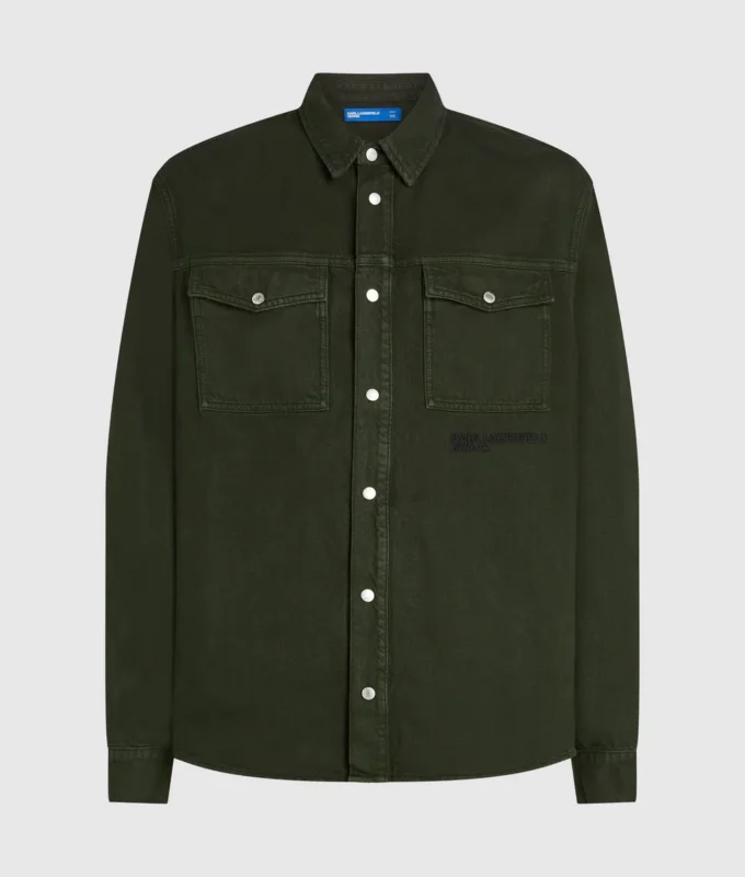 Overshirt aus Twill Overshirt aus Twill