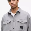 Overshirt aus Wollmischung Overshirt aus Wollmischung