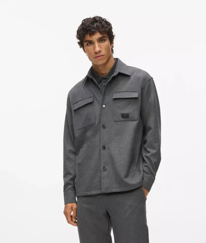 Overshirt mit Brusttaschen Overshirt mit Brusttaschen