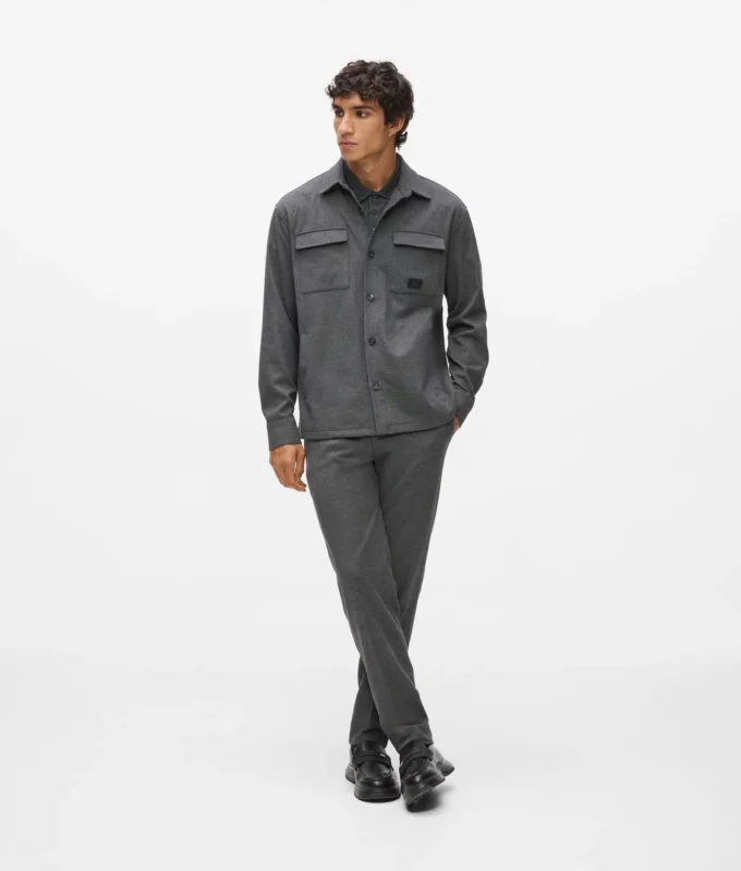 Overshirt mit Brusttaschen Overshirt mit Brusttaschen