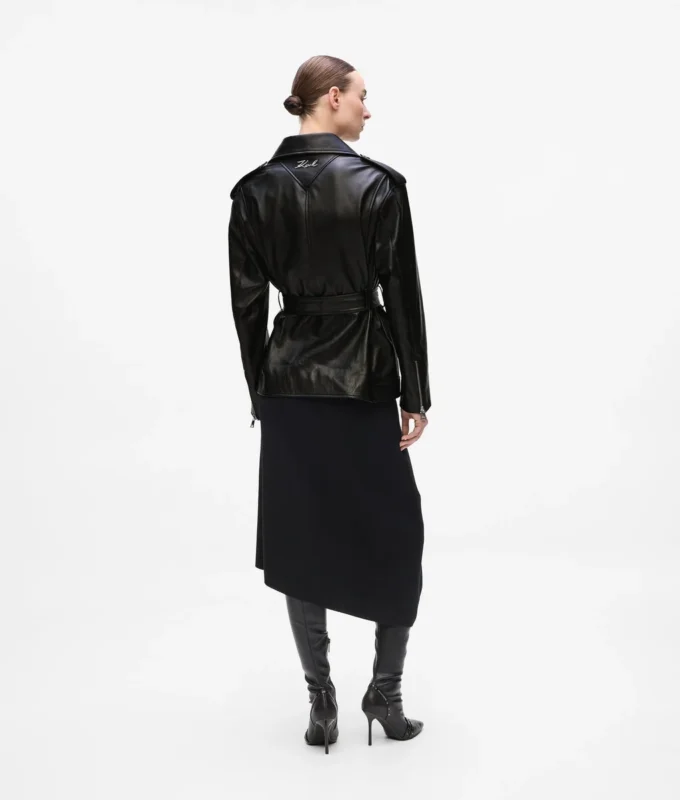 Oversized-Lederjacke Oversized-Lederjacke