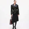 Oversized-Lederjacke Oversized-Lederjacke