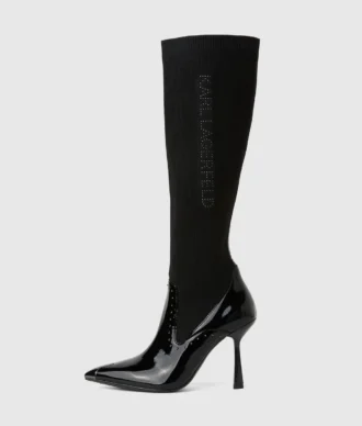 Pandara hohe Stiefel mit Nieten Pandara hohe Stiefel mit Nieten
