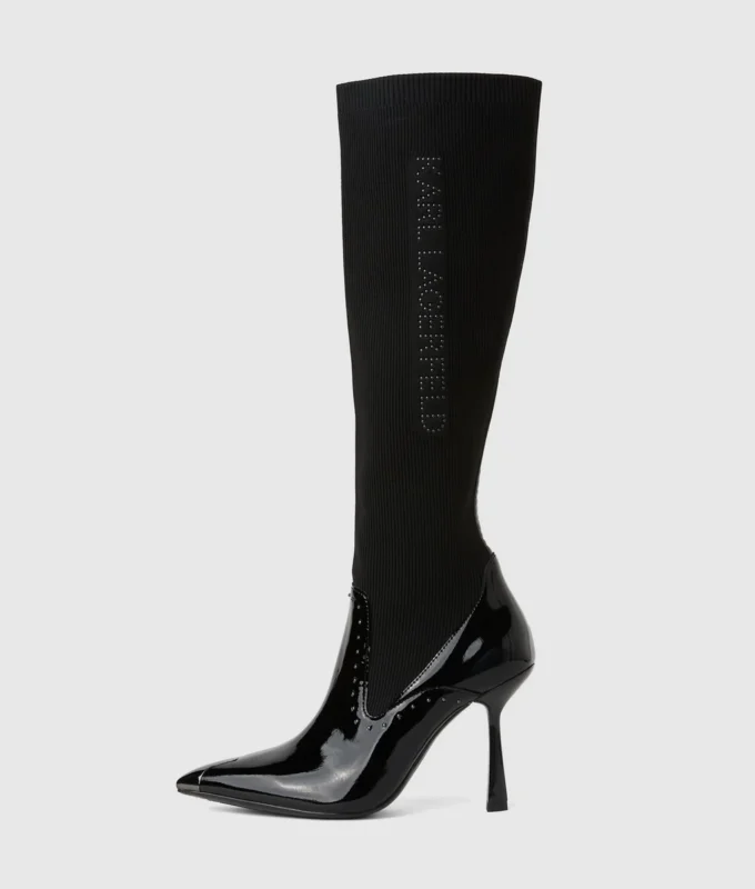 Pandara hohe Stiefel mit Nieten Pandara hohe Stiefel mit Nieten