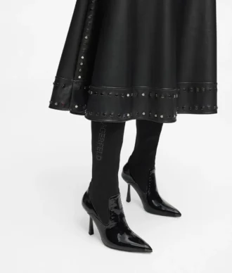 Pandara hohe Stiefel mit Nieten Pandara hohe Stiefel mit Nieten