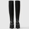 Pandara hohe Stiefel mit Nieten Pandara hohe Stiefel mit Nieten
