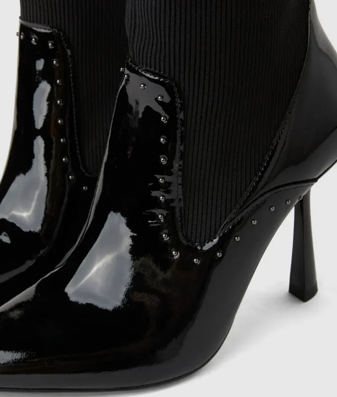 Pandara hohe Stiefel mit Nieten Pandara hohe Stiefel mit Nieten
