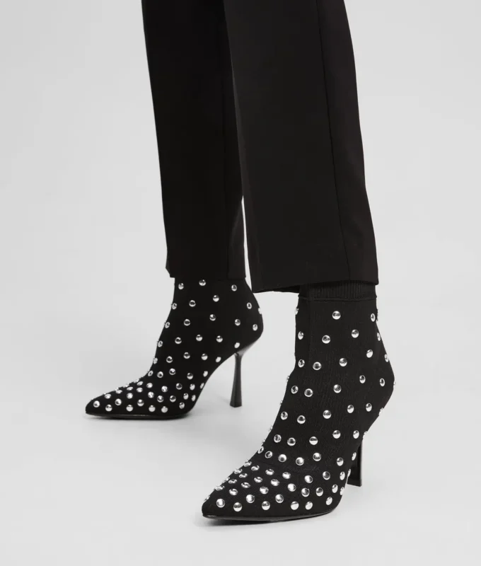 PANDARA STRICKSTIEFEL MIT NIETEN PANDARA STRICKSTIEFEL MIT NIETEN