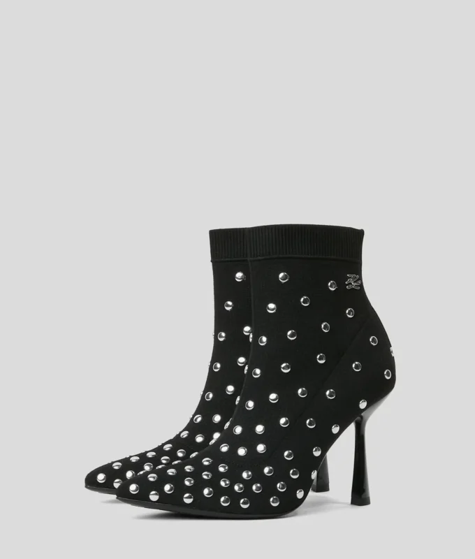 PANDARA STRICKSTIEFEL MIT NIETEN PANDARA STRICKSTIEFEL MIT NIETEN