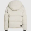 Perlmuttfarbene Pufferjacke Perlmuttfarbene Pufferjacke