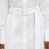 Plissee-Einsatz-Hemdkleid Plissee-Einsatz-Hemdkleid