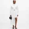 Plissee-Einsatz-Hemdkleid Plissee-Einsatz-Hemdkleid