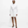 Plissee-Einsatz-Hemdkleid Plissee-Einsatz-Hemdkleid