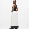 Plissierte Hose mit weitem Bein Plissierte Hose mit weitem Bein