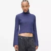 Plissierter Pullover Plissierter Pullover
