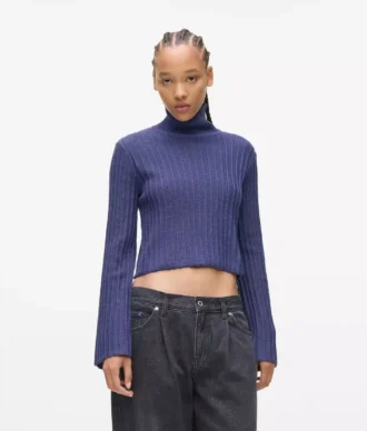 Plissierter Pullover Plissierter Pullover