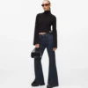 Plissierter Pullover Plissierter Pullover